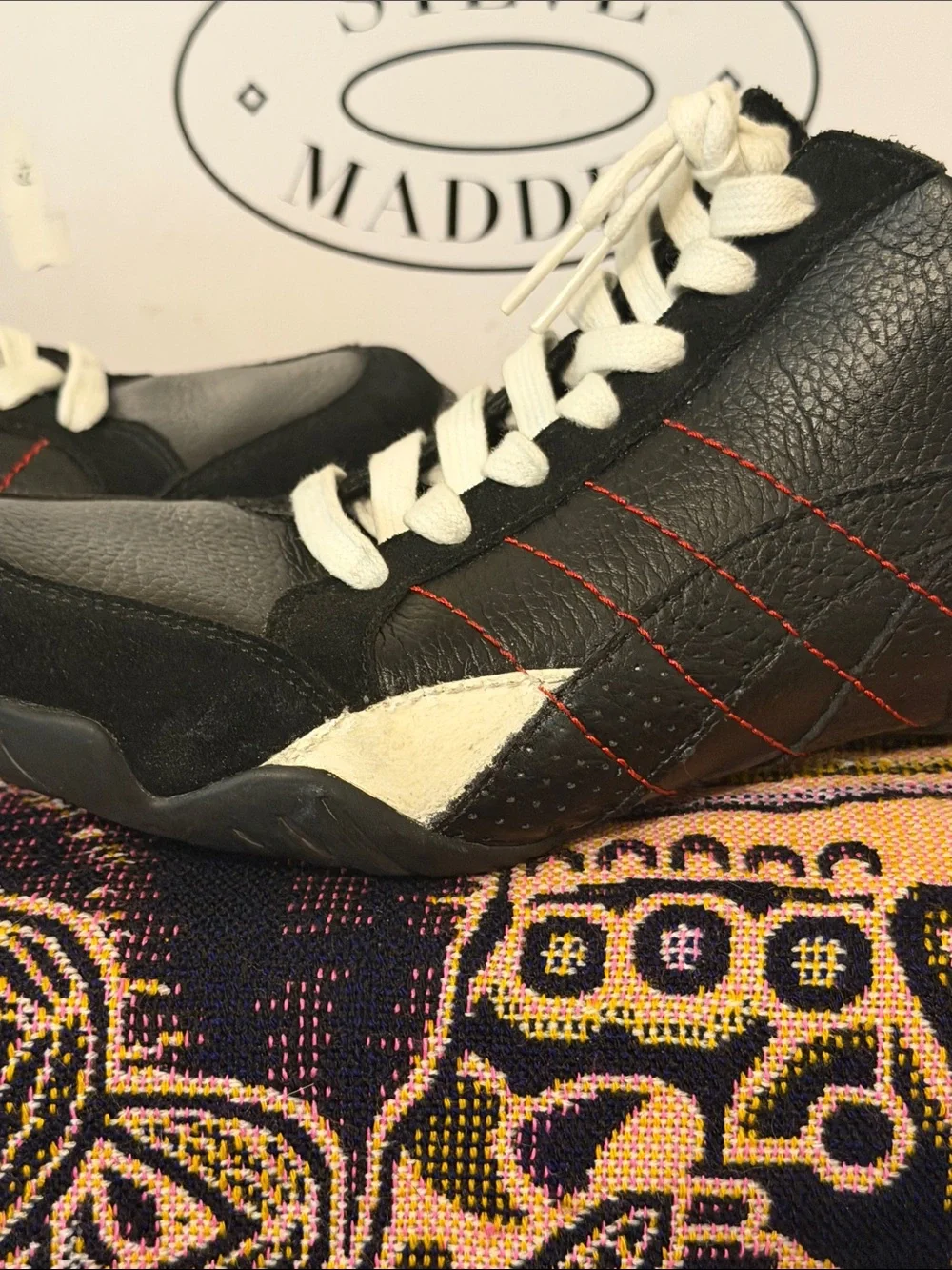Vintage, Steve Madden Wazabi, Y2K, Low Profile, Driving Shoe, Bowling Sneaker.